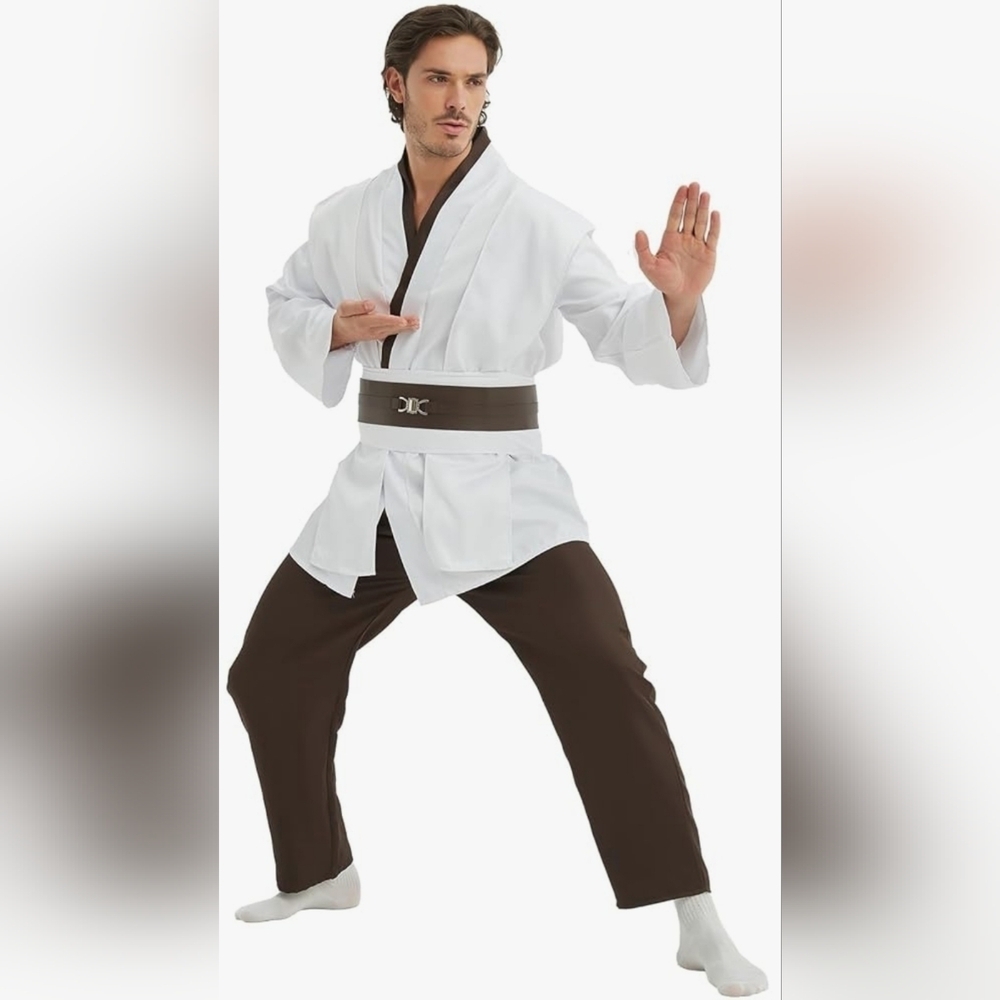 New Men's Tunic Costume Robe Set - Picture 5 of 7